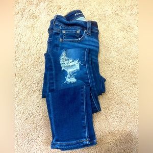 American Eagle Distressed Denim Jeggings